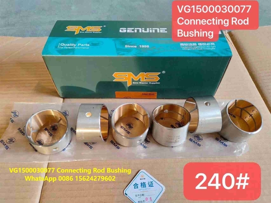 VG1500030077 कनेक्टिंग रॉड बुशिंग असर HOWO ट्रक पार्ट्स