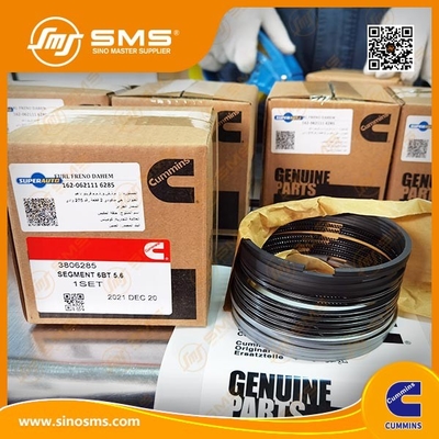 6BT5.6 इंजन CUMMINS पिस्टन रिंग 3806285 15*15*15CM