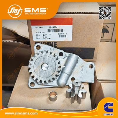 ISO9001 इंजन QSB3.3 4945774 CUMMINS तेल पंप 12 * 12 * 7CM